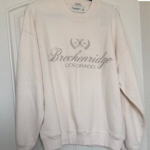 ABERCROMBIE BRECKENRIDGE SWEATSHIRT SIZE MEDIUM MENS (or womens) NWTAGS